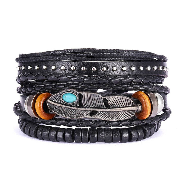 Vintage Multilayer Leather Bracelets