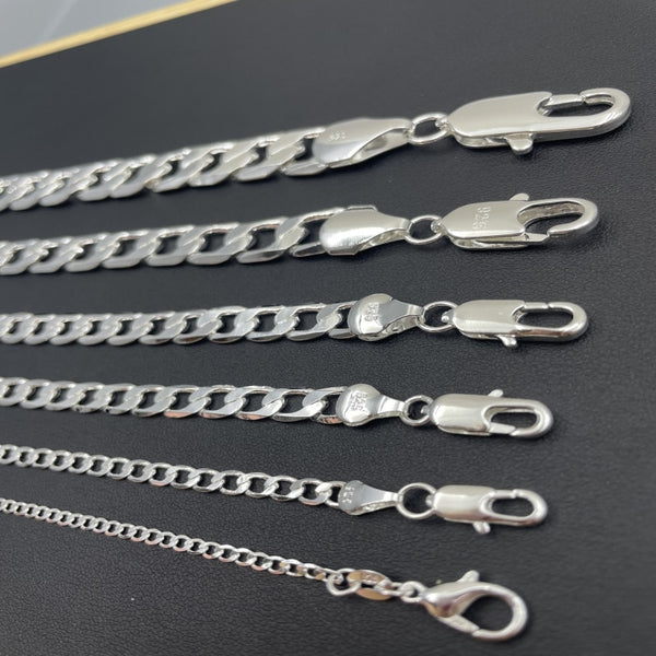 Men 925 Sterling Silver Necklace