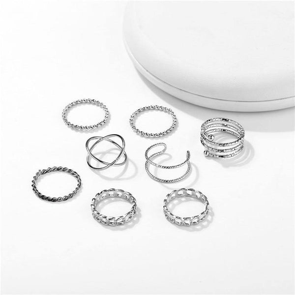 Vintage Rings Set For Women - Jenicy