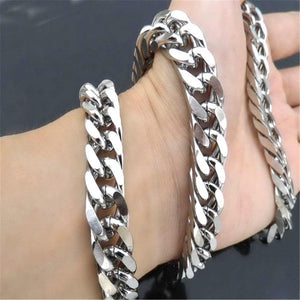Stainless Steel Link Chains Necklace for Men - Jenicy
