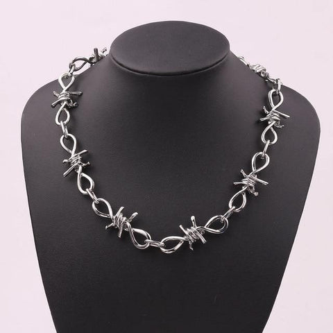 Wire Chain Necklace - Jenicy