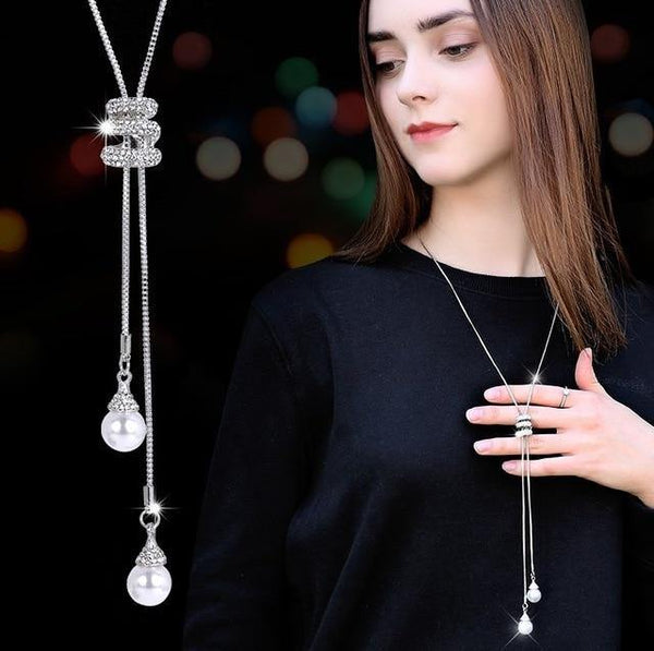 Classic Long Chain Necklace - Jenicy