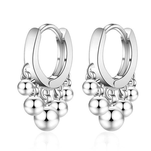 925 Silver Hoop Earrings - Jenicy