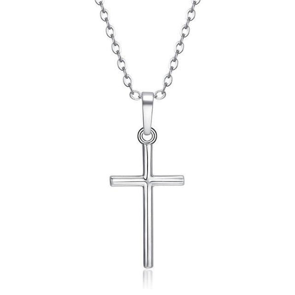 Cross Pendant Chain Necklace - Jenicy
