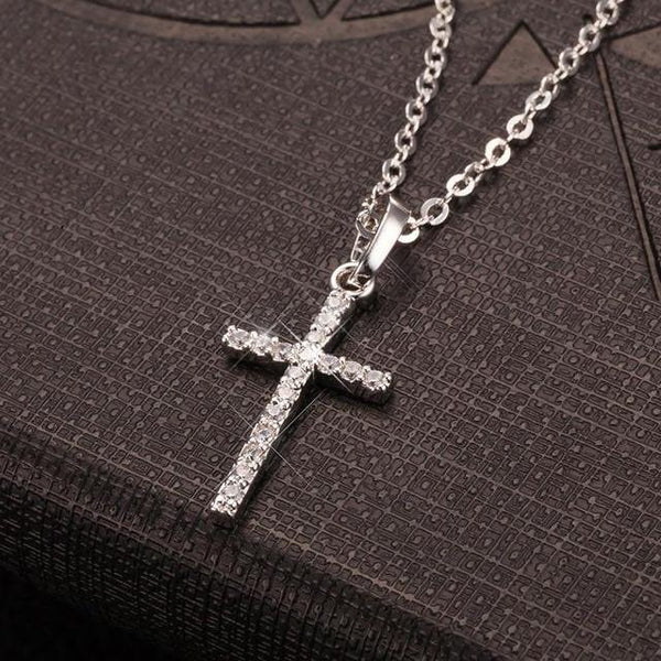 Cross Pendant Chain Necklace - Jenicy