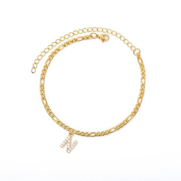 Initial Letter Anklet - Jenicy