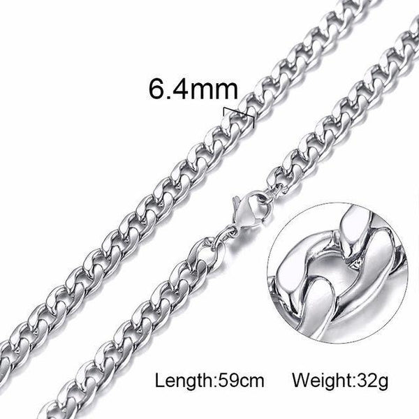 Stainless Steel Link Chain - Jenicy