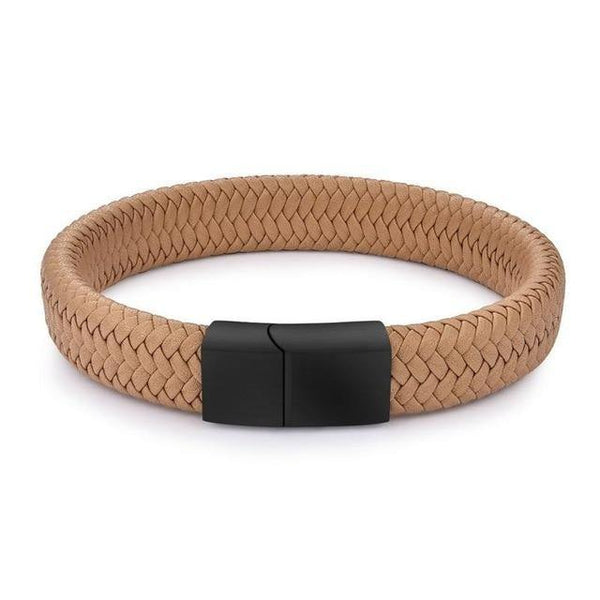 Leather Braided Bracelet - Jenicy