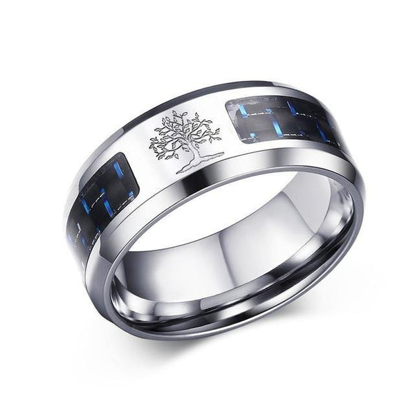 Stainless Steel Cocktail Band Ring - Jenicy