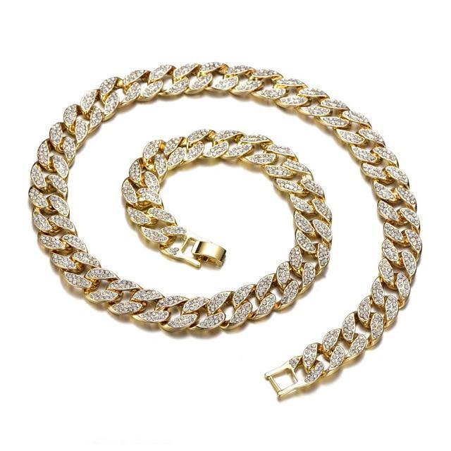 Miami Curb Cuban Chain Necklace - Jenicy